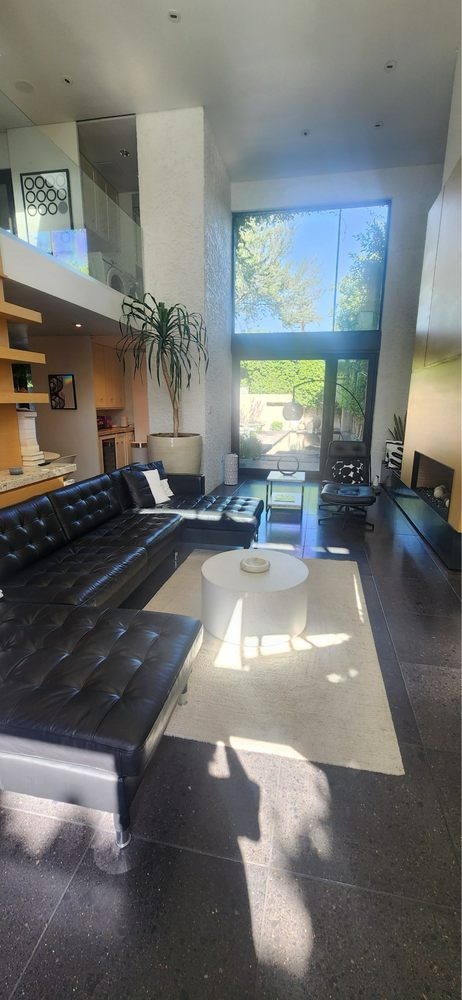 Beautifully cleaned living room - The Handy Girlz Phoenix, AZ
